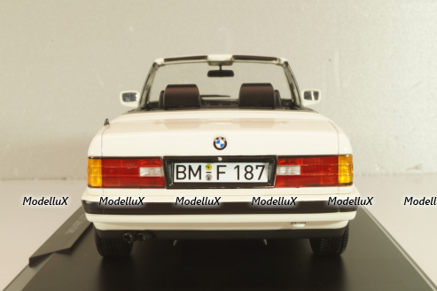 BMW 325i Cabriolet (E30) 1991, white, 183213, Norev 1:18