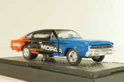Dodge Charger HEMI "Mopar" 1966, blue/black/red, 32600-R66, M2 1:64