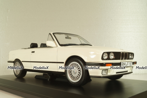 BMW 325i Cabriolet (E30) 1991, white, 183213, Norev 1:18