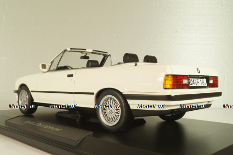 BMW 325i Cabriolet (E30) 1991, white, 183213, Norev 1:18