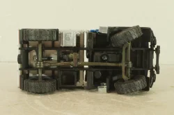 Mercedes Unimog U400, blue/silver, фурнитура в комплекте, B66000384, (#465) NZG 1:43