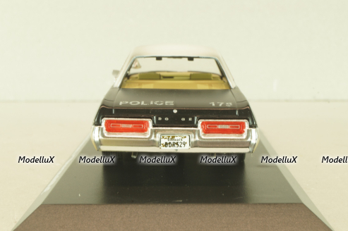 Dodge Monaco 1974, Blursmobile from movie "Blues Brothers" 1980, 86421, Greenlight 1:43