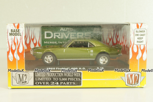 Pontiac Firebird 400 H.O 1968, green, 12228-R19, M2 1:64