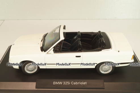 BMW 325i Cabriolet (E30) 1991, white, 183213, Norev 1:18