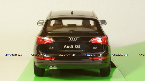 Audi Q5 (8R) 2008, black, WEL22518W-Black, Welly 1:24
