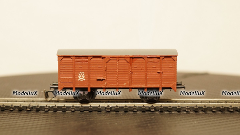 Вагон грузовой, закрытый, Berliner-TT-Bahnen, масштаб TT 