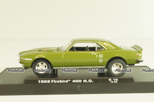 Pontiac Firebird 400 H.O 1968, green, 12228-R19, M2 1:64