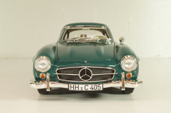 Mercedes-Benz 300 SL Gullwing (W198) 1954, green, 183851, Norev 1:18
