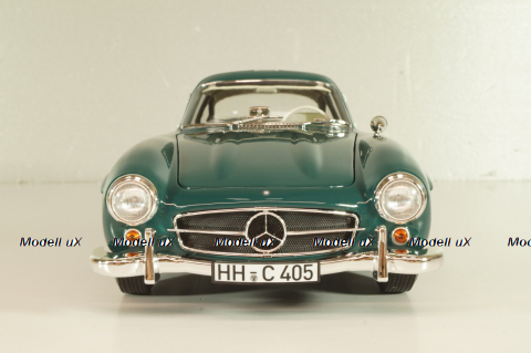 Mercedes-Benz 300 SL Gullwing (W198) 1954, green, 183851, Norev 1:18