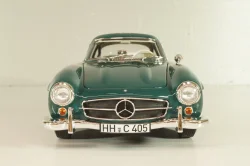 Mercedes-Benz 300 SL Gullwing (W198) 1954, green, 183851, Norev 1:18