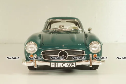 Mercedes-Benz 300 SL Gullwing (W198) 1954, green, 183851, Norev 1:18