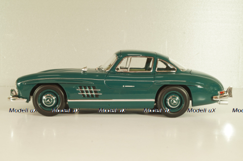 Mercedes-Benz 300 SL Gullwing (W198) 1954, green, 183851, Norev 1:18