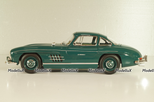 Mercedes-Benz 300 SL Gullwing (W198) 1954, green, 183851, Norev 1:18
