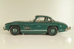 Mercedes-Benz 300 SL Gullwing (W198) 1954, green, 183851, Norev 1:18