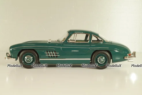 Mercedes-Benz 300 SL Gullwing (W198) 1954, green, 183851, Norev 1:18
