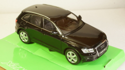 Audi Q5 (8R) 2008, black, WEL22518W-Black, Welly 1:24