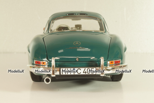 Mercedes-Benz 300 SL Gullwing (W198) 1954, green, 183851, Norev 1:18
