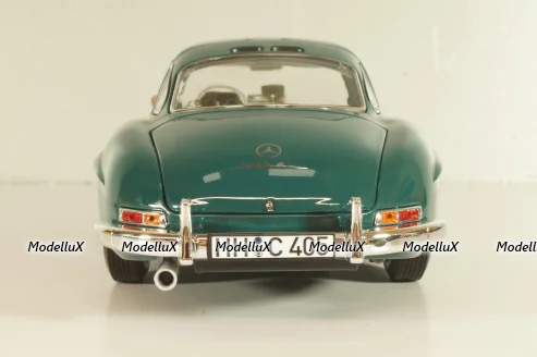 Mercedes-Benz 300 SL Gullwing (W198) 1954, green, 183851, Norev 1:18