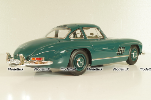 Mercedes-Benz 300 SL Gullwing (W198) 1954, green, 183851, Norev 1:18