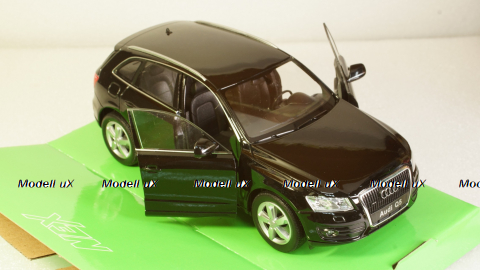 Audi Q5 (8R) 2008, black, WEL22518W-Black, Welly 1:24