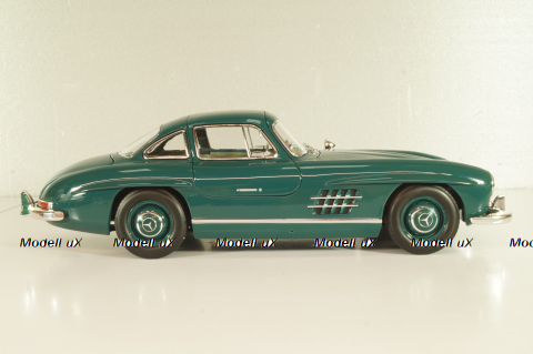 Mercedes-Benz 300 SL Gullwing (W198) 1954, green, 183851, Norev 1:18