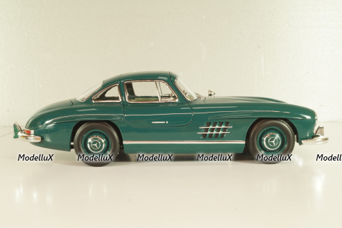 Mercedes-Benz 300 SL Gullwing (W198) 1954, green, 183851, Norev 1:18