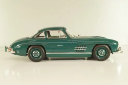 Mercedes-Benz 300 SL Gullwing (W198) 1954, green, 183851, Norev 1:18