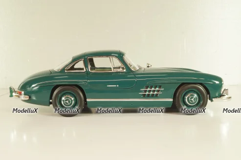 Mercedes-Benz 300 SL Gullwing (W198) 1954, green, 183851, Norev 1:18