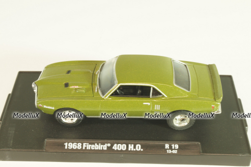 Pontiac Firebird 400 H.O 1968, green, 12228-R19, M2 1:64