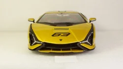 Lamborghini Sian FKP 37 2020 (Yellow Fade Color), 11100, Burago 1:18