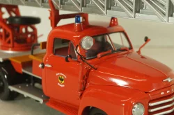 Opel Blitz 1.75t Feuerwehr drehleiter Sinsheim DL18, 439051070, Minichamps 1:43 №2