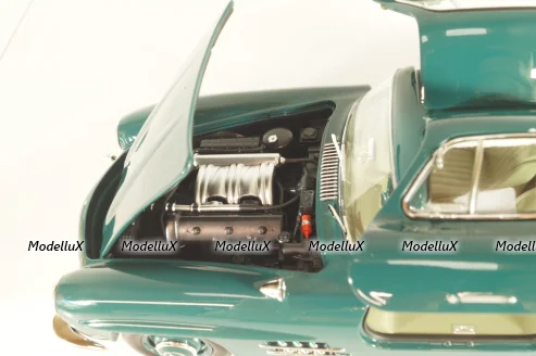 Mercedes-Benz 300 SL Gullwing (W198) 1954, green, 183851, Norev 1:18