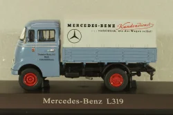 Mercedes-Benz L319 truck "Daimler-Benz AG" 1955, blue, B66045854, NZG 1:43