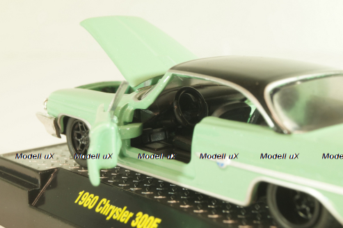 Chrysler 300F 1960, green/black, 32600-R52, M2 1:64