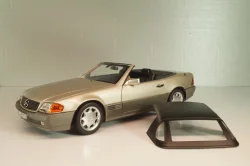 Mercedes-Benz 500 SL (R129) 1989, silver, 183719, Norev 1:18