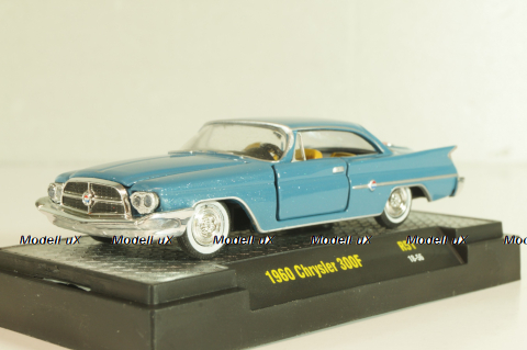 Chrysler 300F 1960, blue, 32500-R51, M2 1:64