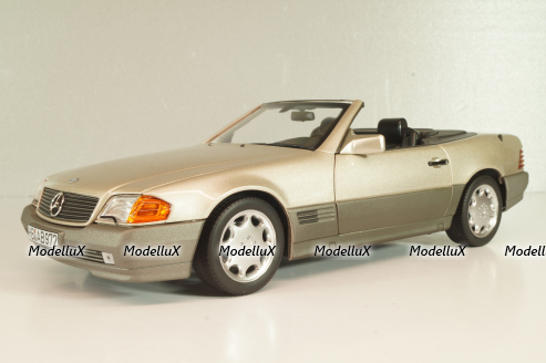 Mercedes-Benz 500 SL (R129) 1989, silver, 183719, Norev 1:18