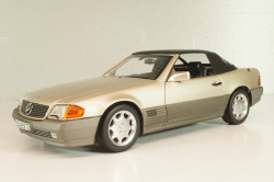Mercedes-Benz 500 SL (R129) 1989, silver, 183719, Norev 1:18