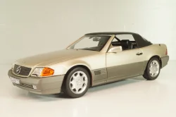 Mercedes-Benz 500 SL (R129) 1989, silver, 183719, Norev 1:18