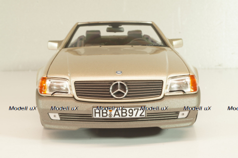 Mercedes-Benz 500 SL (R129) 1989, silver, 183719, Norev 1:18