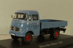 Mercedes-Benz L319 truck "Daimler-Benz AG" 1955, blue, B66045854, NZG 1:43