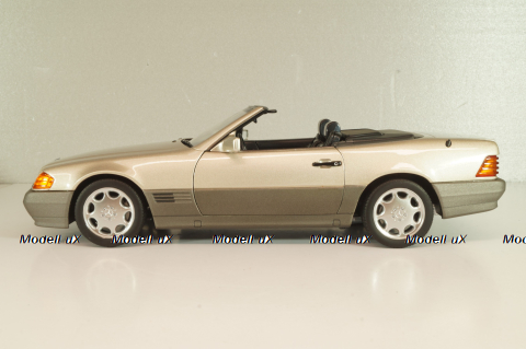 Mercedes-Benz 500 SL (R129) 1989, silver, 183719, Norev 1:18