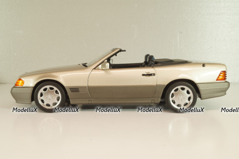 Mercedes-Benz 500 SL (R129) 1989, silver, 183719, Norev 1:18