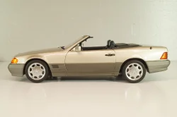 Mercedes-Benz 500 SL (R129) 1989, silver, 183719, Norev 1:18