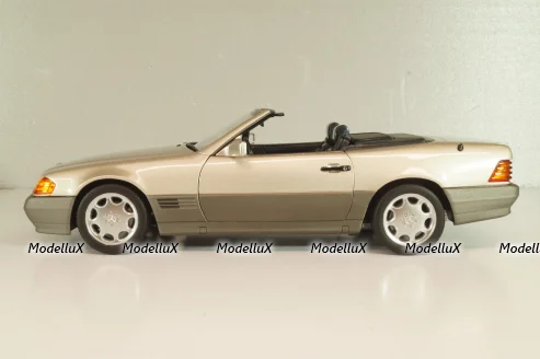 Mercedes-Benz 500 SL (R129) 1989, silver, 183719, Norev 1:18