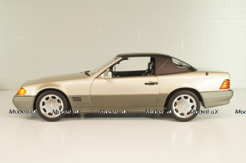 Mercedes-Benz 500 SL (R129) 1989, silver, 183719, Norev 1:18