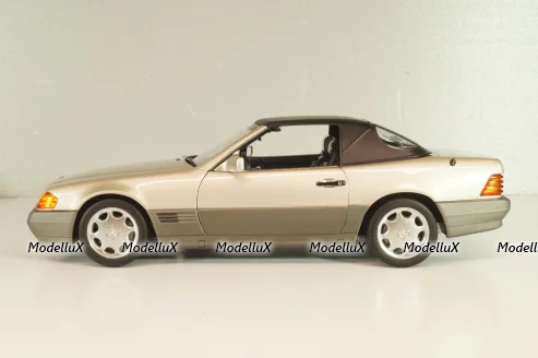 Mercedes-Benz 500 SL (R129) 1989, silver, 183719, Norev 1:18