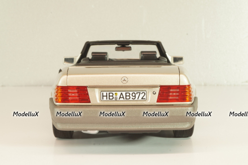 Mercedes-Benz 500 SL (R129) 1989, silver, 183719, Norev 1:18