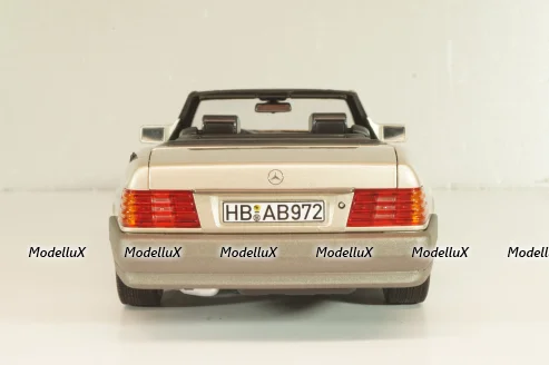 Mercedes-Benz 500 SL (R129) 1989, silver, 183719, Norev 1:18