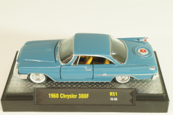 Chrysler 300F 1960, blue, 32500-R51, M2 1:64